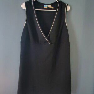 Le Cove Womens Swim Coverup XL Summer Black and White